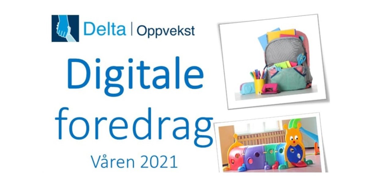 Digitale Foredrag For Deg Som Jobber Med Barn Og Unge